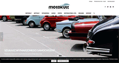 Desktop Screenshot of motokult.pl